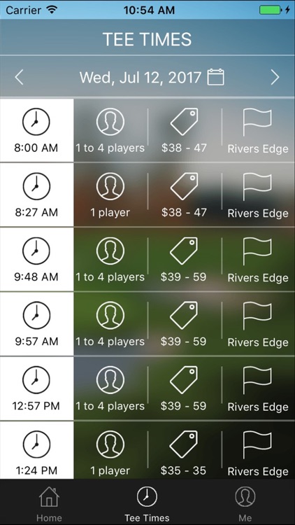 Rivers Edge Golf Tee Times