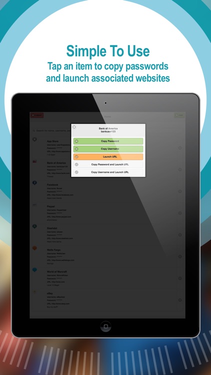 Easy Password Storage