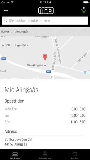 Mio 2017 on the app store