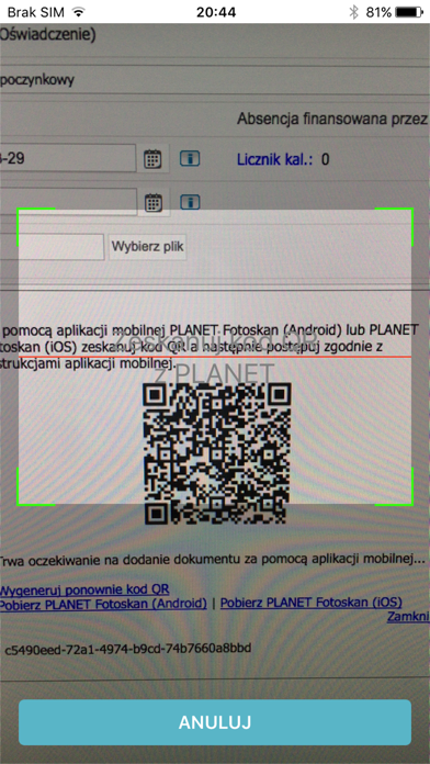 App screenshot