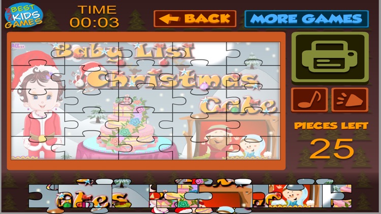 BabyLisi Christmas Cake Puzzle