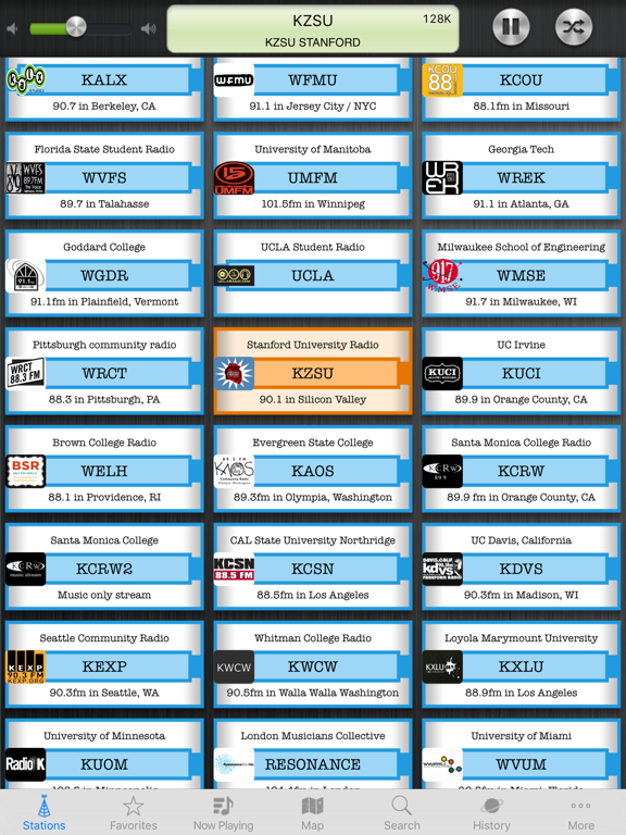 Good Radio Tuner iPad screenshot 2 - Entertainment app