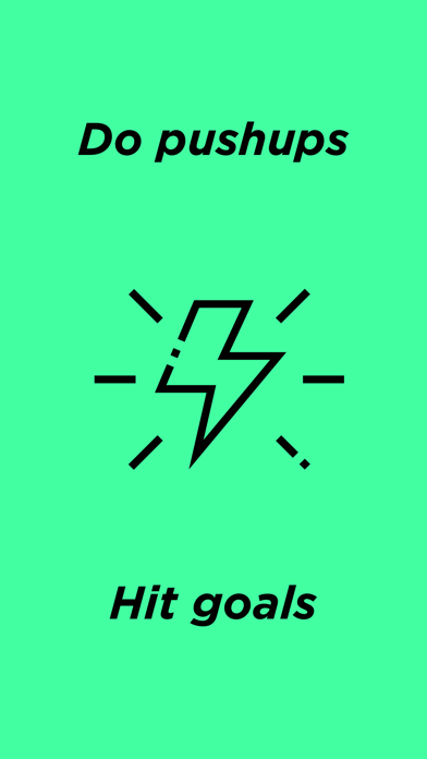 Pushup Hero iPhone screenshot 2 - Health & Fitness app