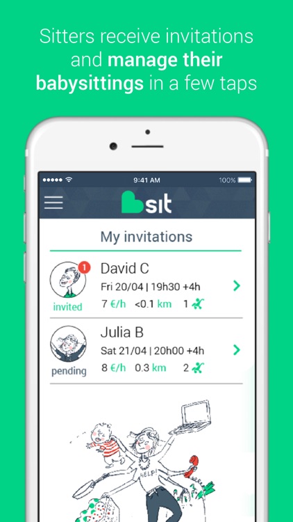 Bsit, the childcare app screenshot-3