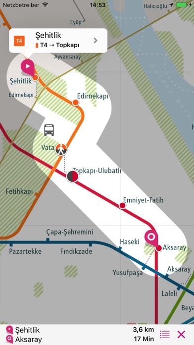 Screenshot #3 pour Istanbul Rail Map Lite