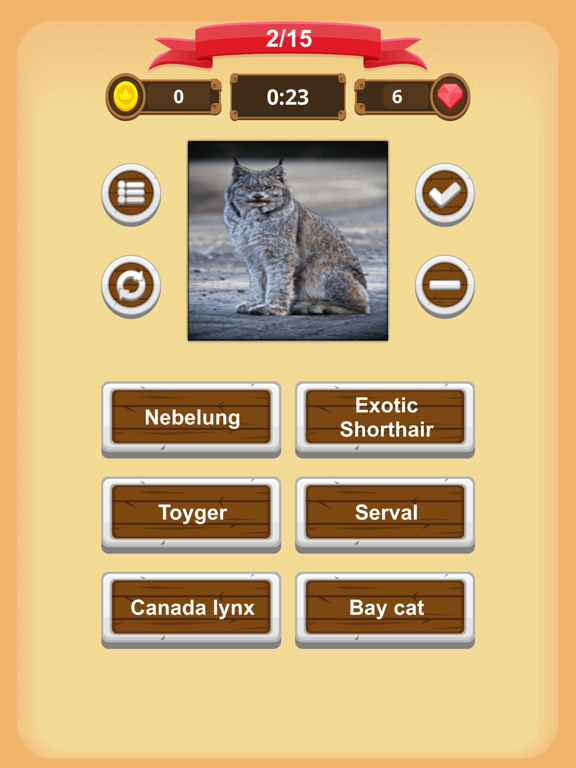 Cats - Quiz iPad screenshot