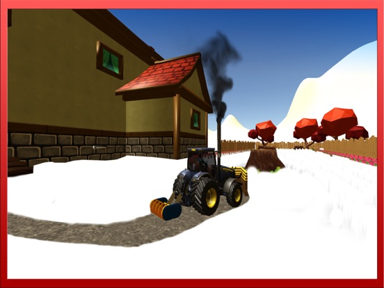Snow Plow Tractor Simulator iPad screenshot