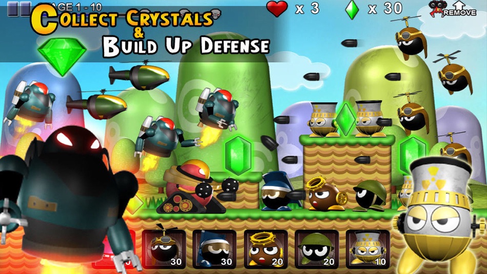 #2. Tiny Defense (iOS) 由: Picsoft Studio