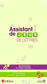 Assistant de jeux de lettres screenshot
