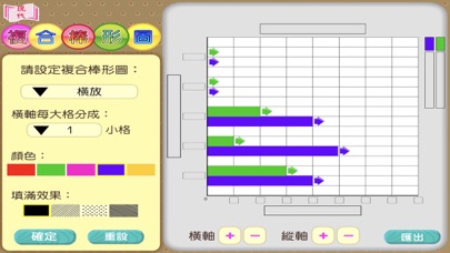 複合棒形圖 screenshot 3