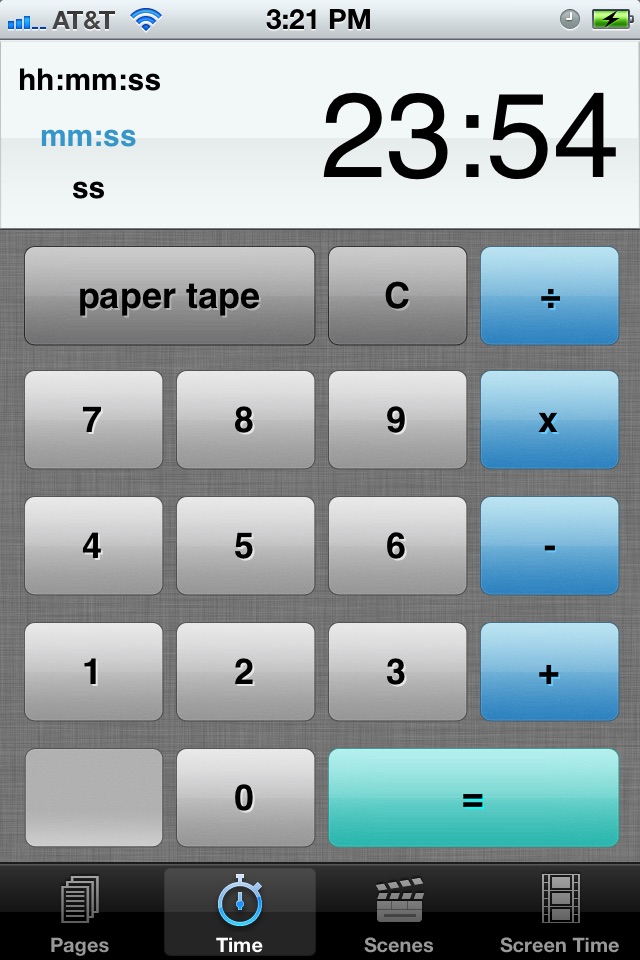 ScriptCalc screenshot 2