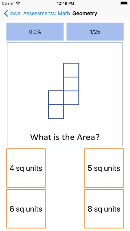 Iowa Math Trainer for ITBS screenshot-4