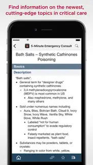 5-minute emergency medicine iphone screenshot 3