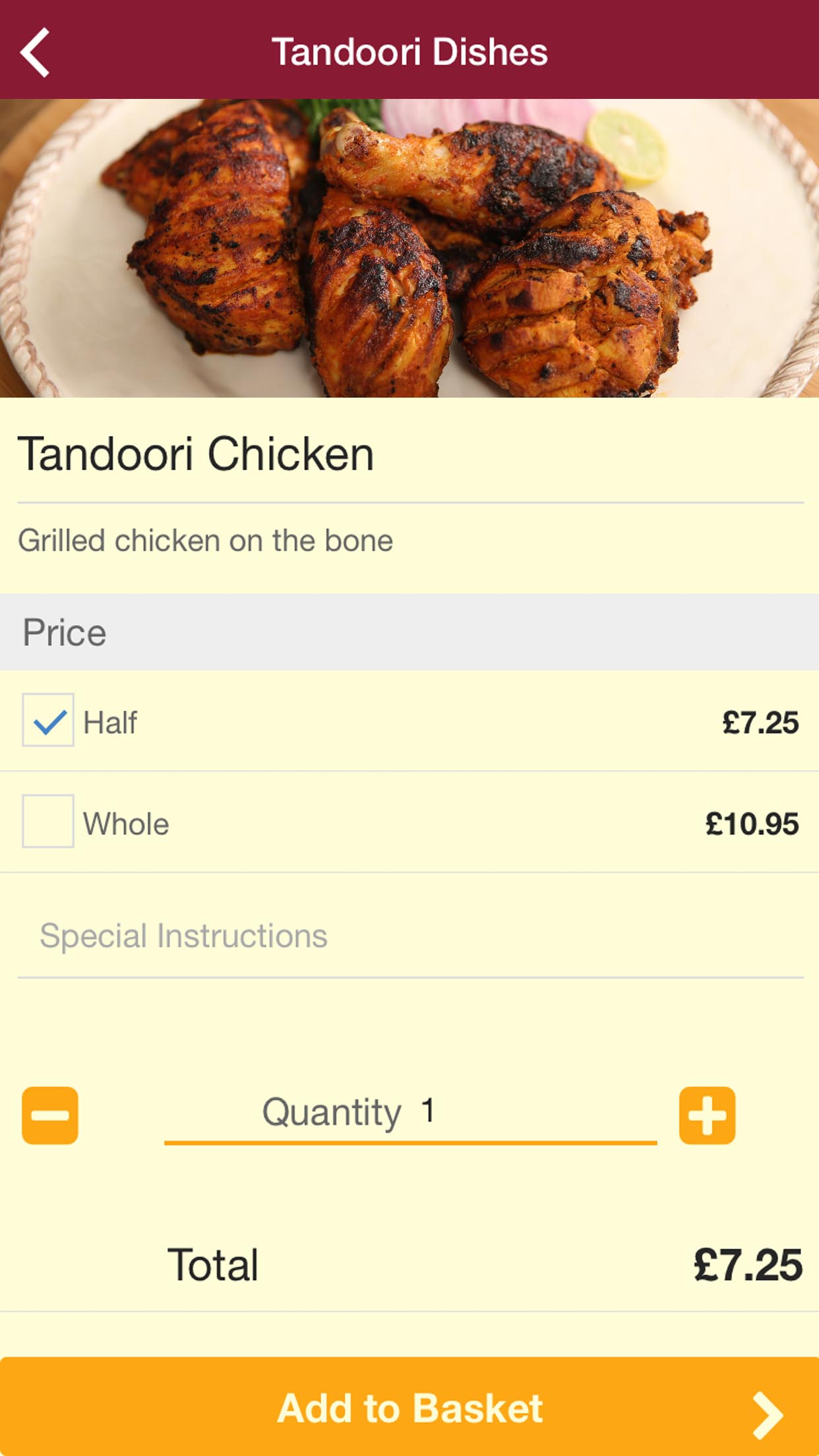 Everest Tandoori Restaurant screenshot 4