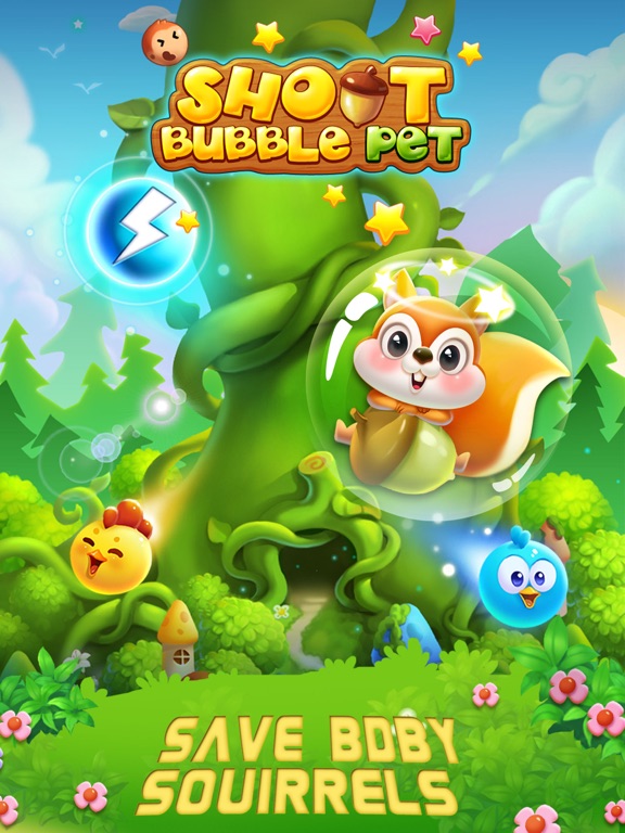 Bubble Shoot Pet на iPad