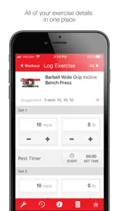 Grinder Gym Workouts screenshot #5 for iPhone