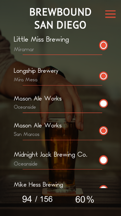 Brew Bound San Diego iPhone screenshot 4 - Food & Drink app
