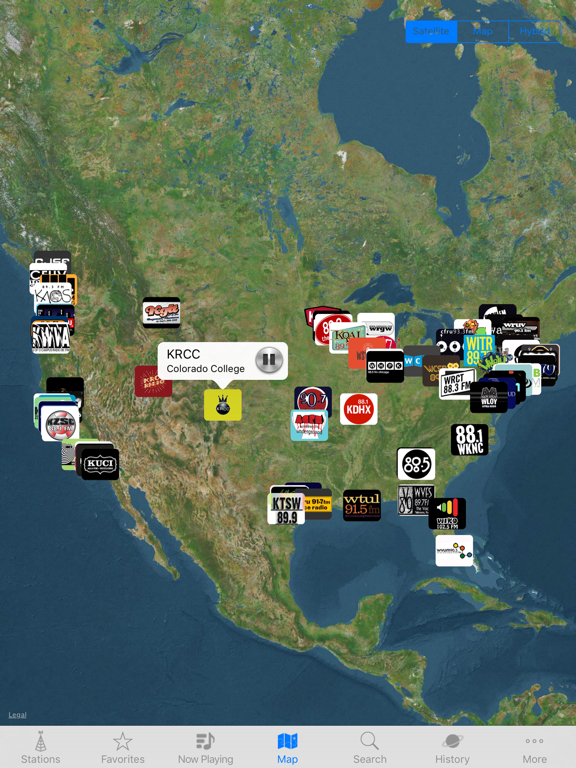 Good Radio Tuner iPad screenshot 3 - Entertainment app