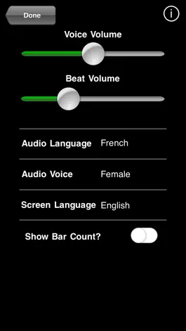 Game screenshot BeatSpeak Metronome Entry apk