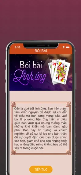 Game screenshot Bói Bài Linh Ứng mod apk