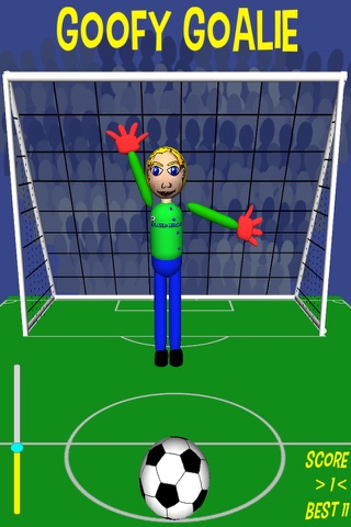 Goofy Goalie soccer game screenshot 4