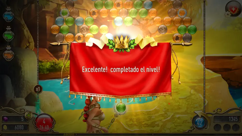 Captura de pantalla de Lost Bubble - Pop Bubbles en iPhone 5