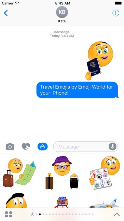 Travel Emoji Stickers by Emoji World