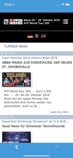 Swiss Indoors(圖3)-速報App