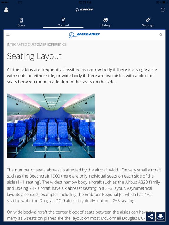 Boeing Experience iPad screenshot 5 - Business app