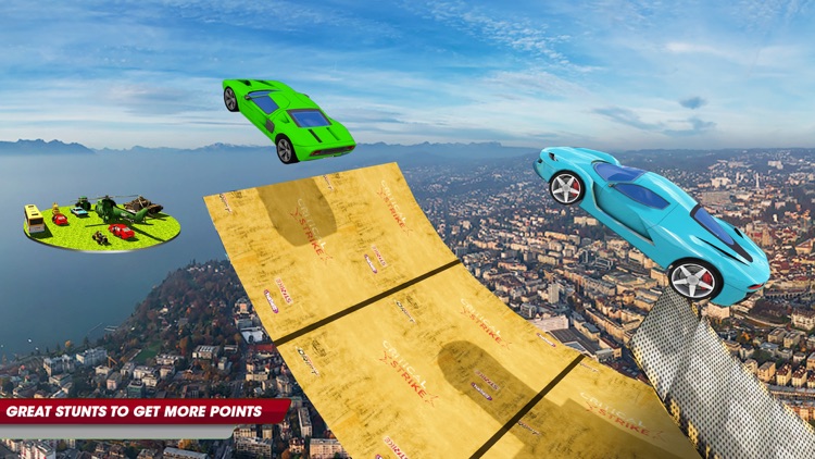 Car Stunts Vertical Mega Ramp screenshot-3