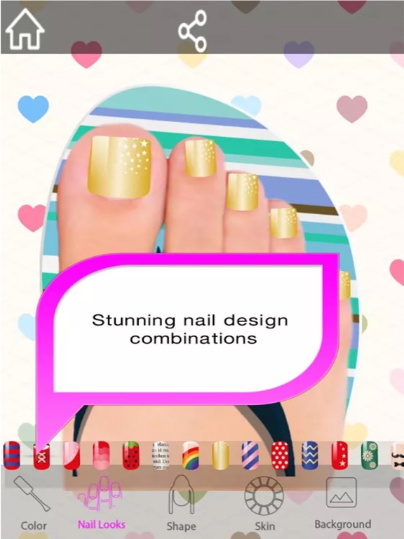Toe Nail Salon - Foot Spa iPad screenshot