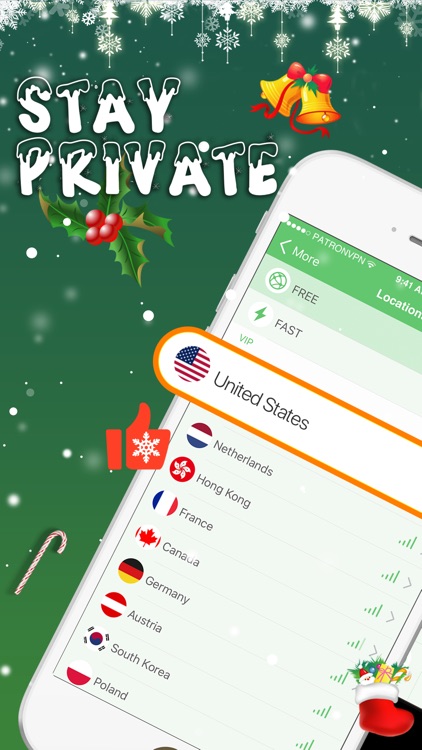 VPN Patron-VPN Unlimited Proxy screenshot-0