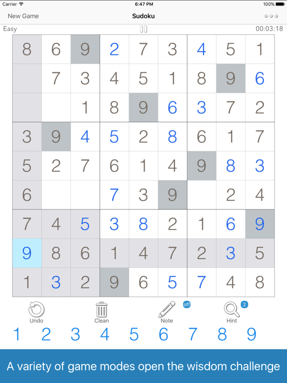 Screenshot #5 pour Classic Sudoku-leisure puzzle