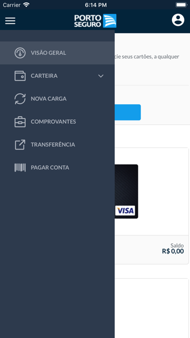 Screenshot #2 pour Cartão Pré-Pago Porto Seguro
