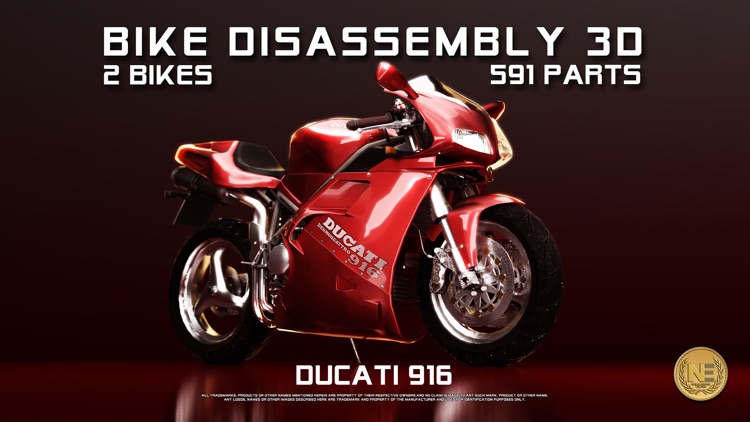 Bike Disassembly 3D