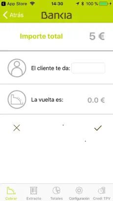 Imágen 3 Bankia TPV Móvil iphone