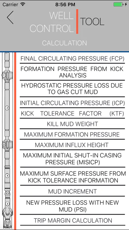 Well Control Tool screenshot 2 of 4