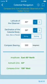 nautical calculator iphone capturas de pantalla 1