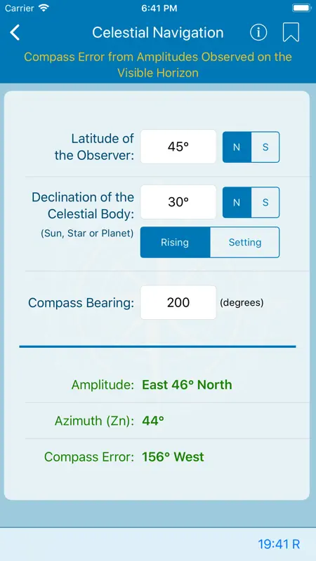 Nautical Calculator screenshot 1 of 5