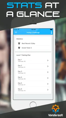 Game screenshot Pull Ups - 0 to 20 pull up challenge workout coach hack