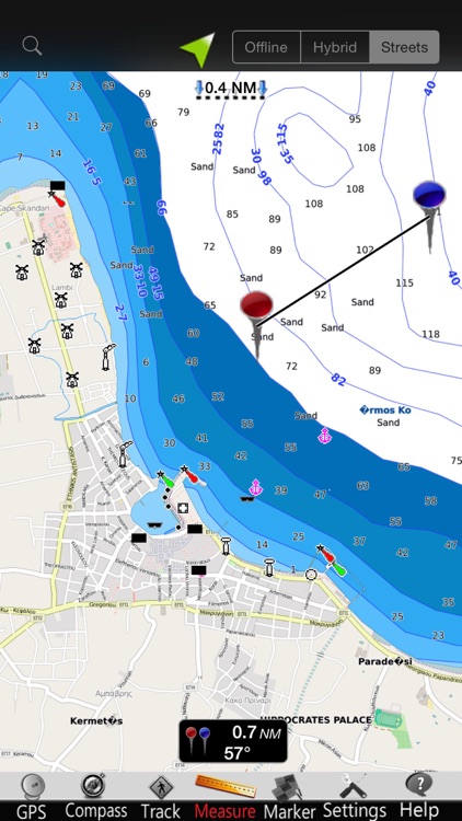 Aegean South Nautical Charts screenshot-3