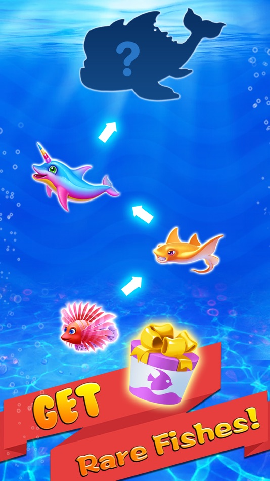 #3. Merge Fish - Idle Tycoon Game (iOS) Bởi: DragonPlus