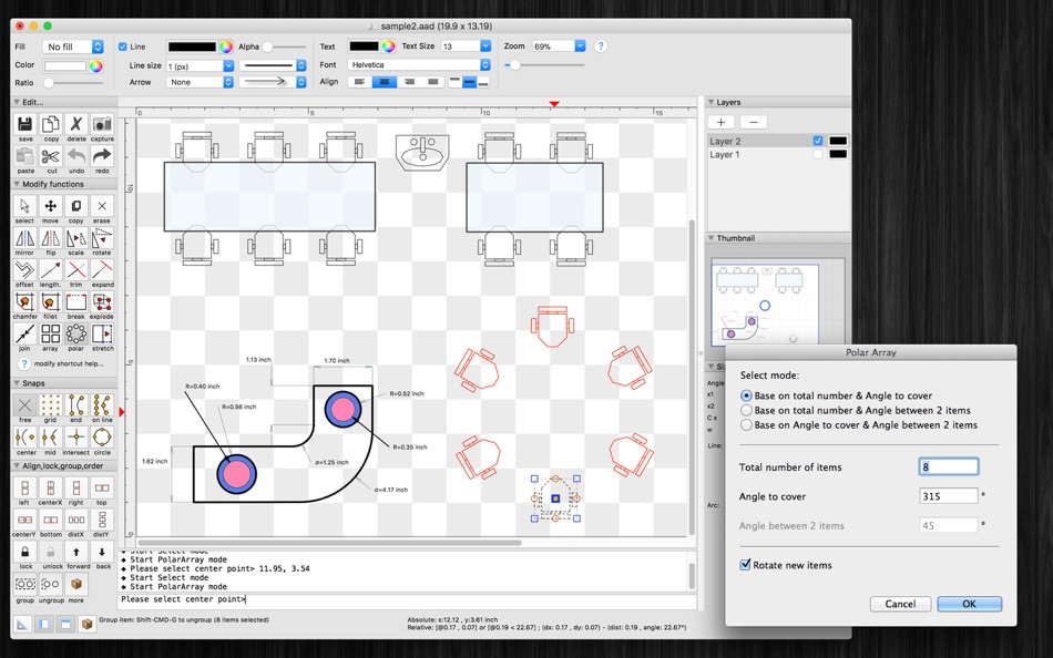 #2. SimpleCAD (macOS) 由: Tien Thinh Vu