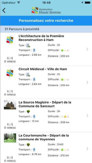 Screenshot #2 pour Office de Tourisme Haute-Somme