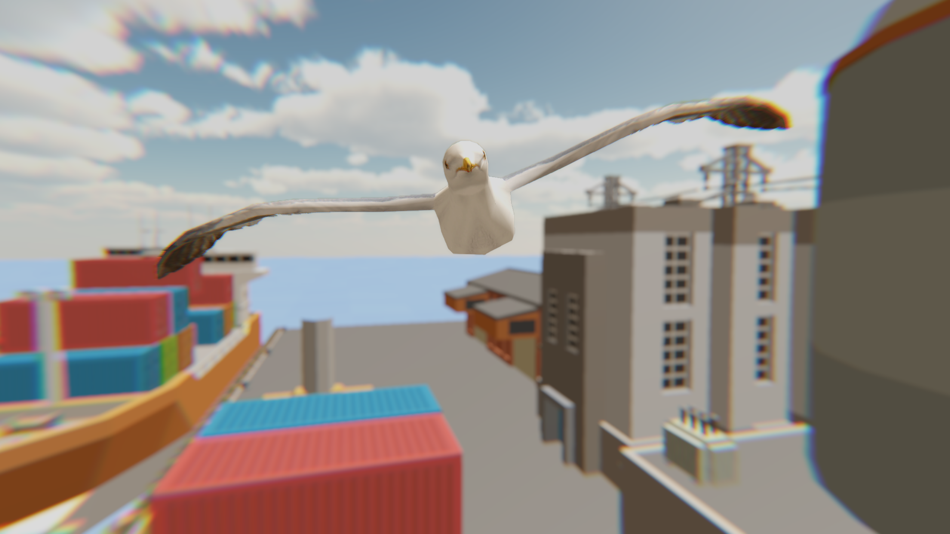 #2. Seagull Simulator (iOS) โดย: Vitaliy Odarchenko