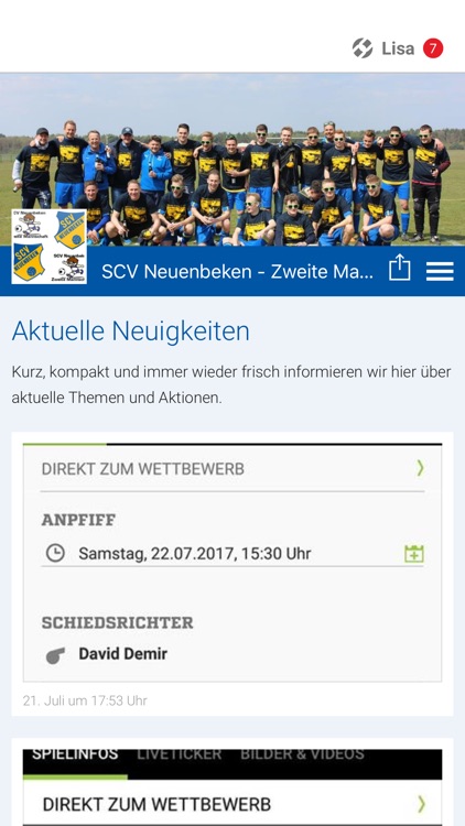 SCV Neuenbeken - 2. Mannschaft