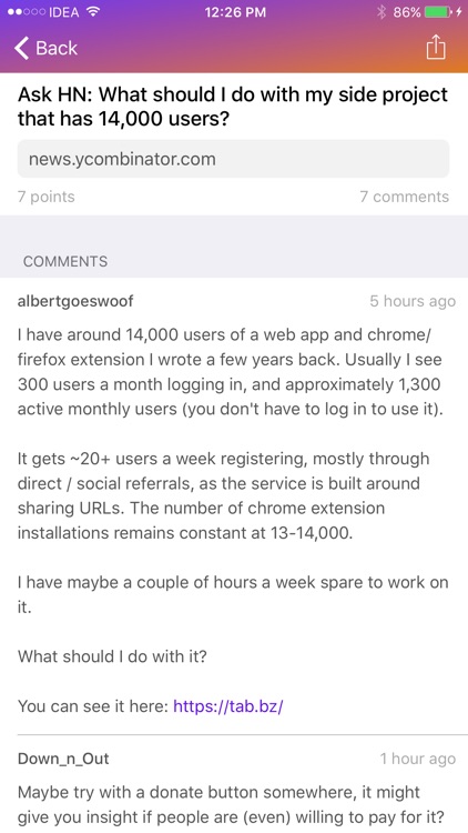 Hacker News Live