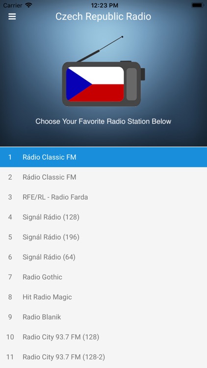 Czech Radio FM: Český rozhlas