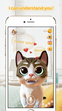 Game screenshot Meow! - AR Cat & Your Mini Pet hack