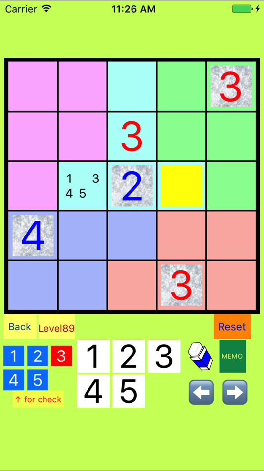 #5. 5x5!? Easy SUDOKU Eccentric Version (iOS) 由: Kozo Terai